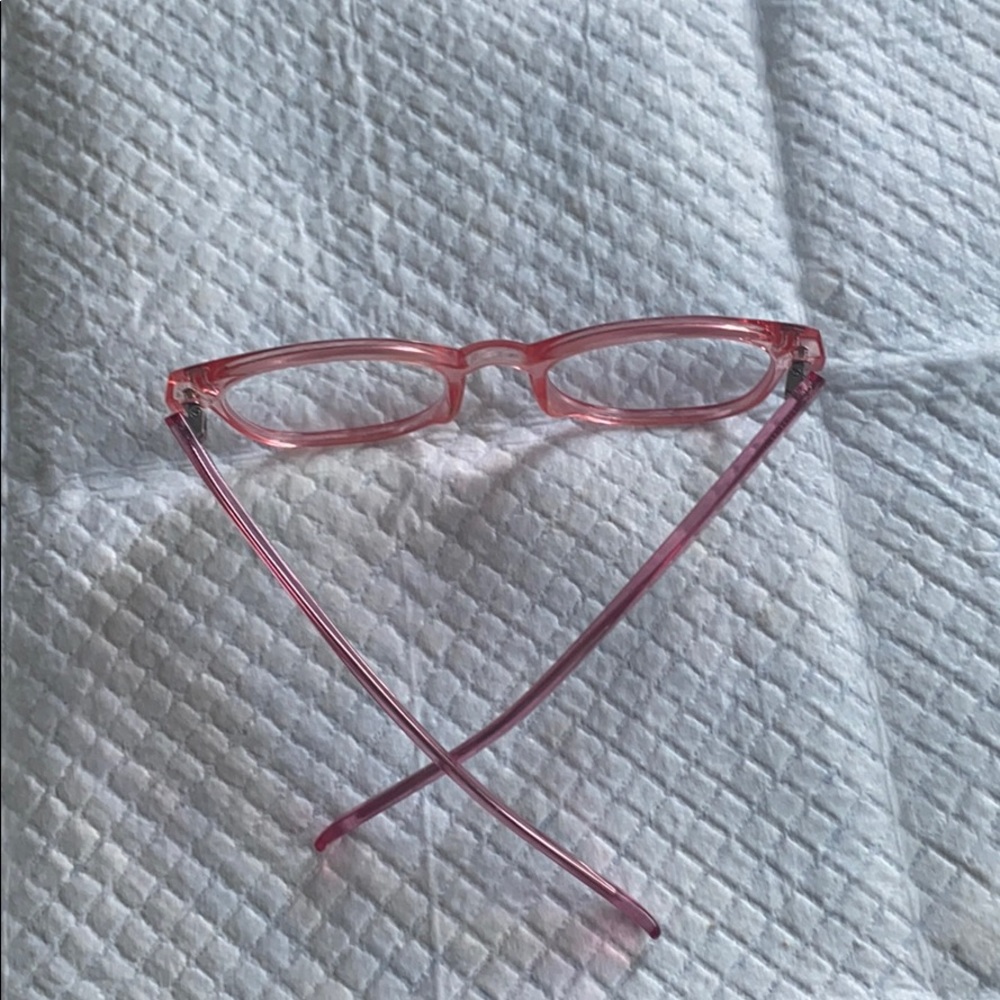Translucent pink acetate frames - Picture 6 of 6
